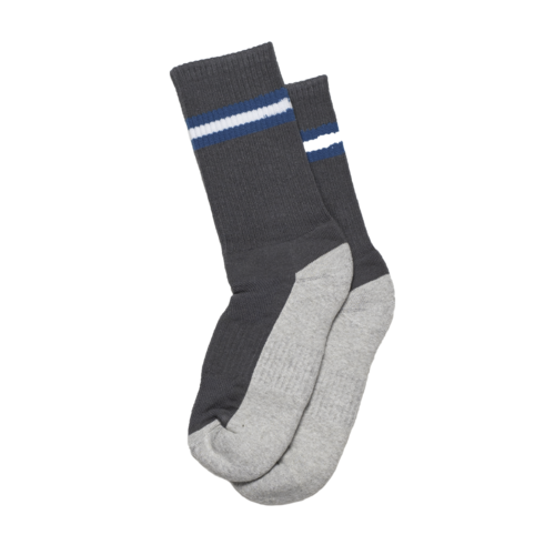 Grey Socks - Boys - 8-11 M